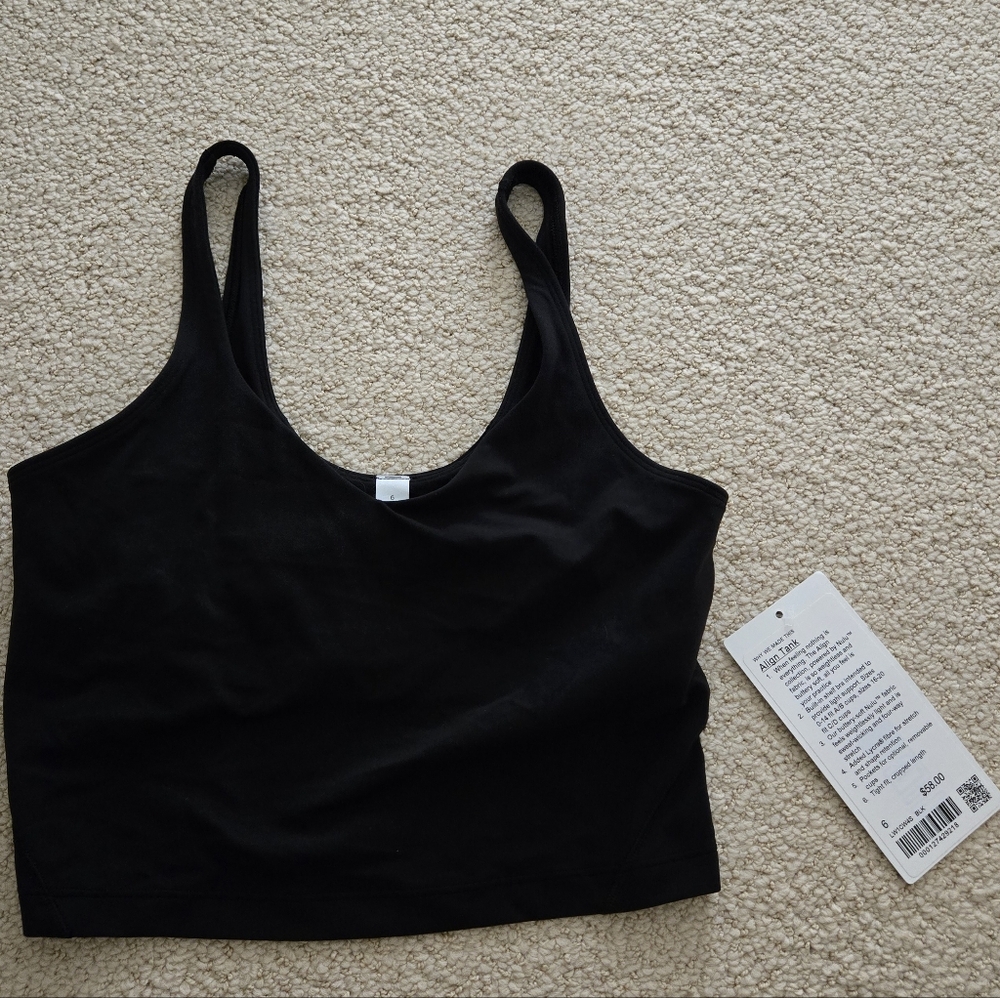 Lululemon align tank 6 black